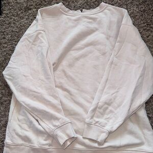 All in Motion White Sweatshirt